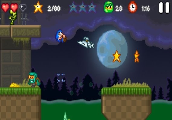 Bloo Kid 2 EN/DE/FR/IT/NL/PT/RU/ES Global screenshot 4