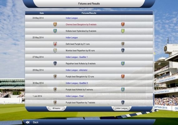 Cricket Captain 2014 EN Global screenshot 3