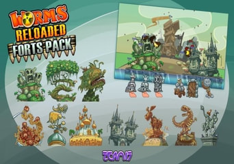 Worms Reloaded - Forts Pack DLC Global Steam