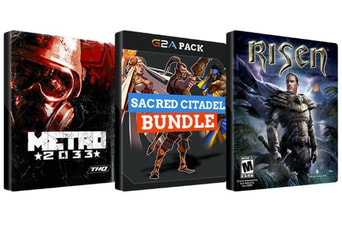 Metro 2033 + Risen + Sacred Citadel Bundle EN Global Steam