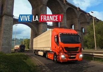 Euro Truck Simulator 2 - Vive la France DLC EN Turkey Steam