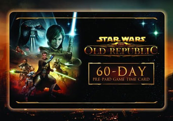 Star Wars: The Old Republic 60 Days Time Card Global EA App