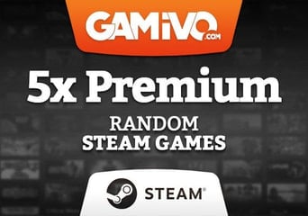 GAMIVO 5x Premium Random Steam Games  Global Steam