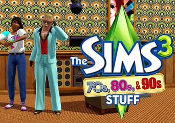 The Sims 3: 70s, 80s and 90s Stuff DLC Global EA App