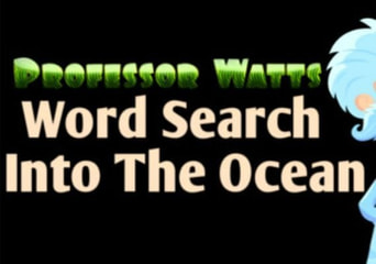 Professor Watts Word Search: Into The Ocean EN Global Steam