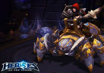 Heroes of the Storm: Mechanospider Mount DLC Global Battle.net