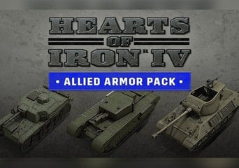 Hearts of Iron IV - Allied Armor Pack DLC EN/DE/FR/PL/PT/RU/ES Global Steam