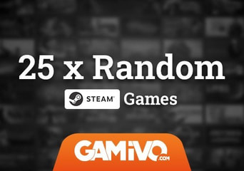 GAMIVO 25x Random Steam Games Global Steam