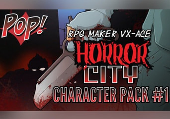 RPG Maker VX Ace: POP! Horror City - Character Pack 1 DLC EN/DE/FR/IT/JA/PT/ES Global Steam