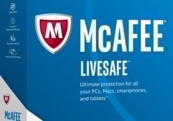 McAfee Livesafe 1 Year 1 User Unlimited Devices EN Global Software License