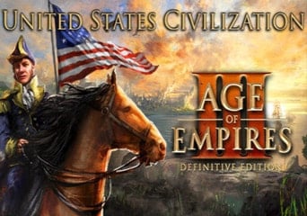 Age of Empires III: Definitive Edition - United States Civilization DLC Global Steam