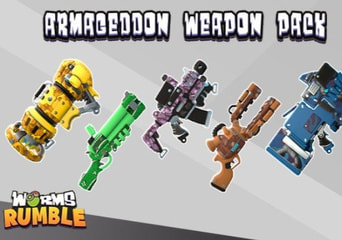 Worms Rumble - Armageddon Weapon Skin Pack DLC Global Steam