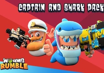 Worms Rumble - Captain & Shark Double Pack DLC Global Steam