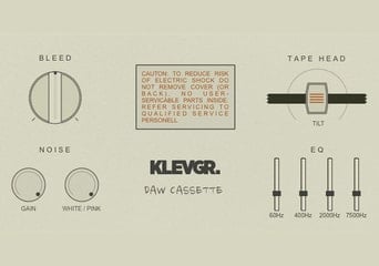 Klevgrand: DAW Cassette Tape Deck Emulation EN Global Software License