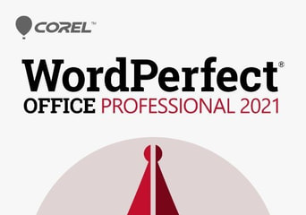 Corel WordPerfect Office Professional 2021 Global Software License
