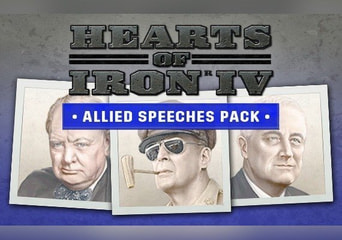 Hearts of Iron IV - Allied Speeches Music Pack DLC EN/DE/FR/PL/PT/RU/ES Global Steam