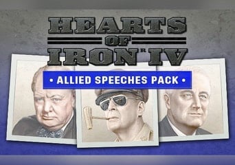 Hearts of Iron IV - Allied Speeches Music Pack DLC EN/DE/FR/PL/PT/RU/ES Global Steam
