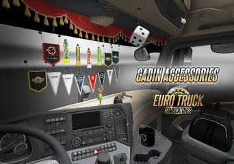 Euro Truck Simulator 2 - Cabin Accessories DLC Global Steam