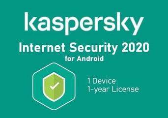 Kaspersky Internet Security 2020 for Android 1 Year 1 Dev Global Software License