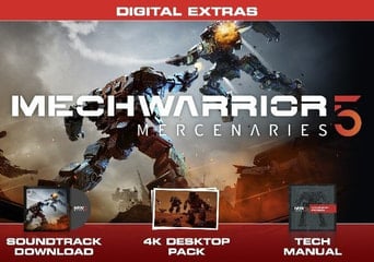 Mechwarrior 5: Mercenaries - Digital Extras Content DLC EN/DE/FR/RU Global Steam