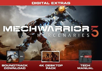 Mechwarrior 5: Mercenaries - Digital Extras Content DLC Global Steam