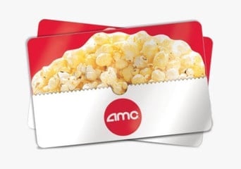 AMC Theatres Gift Card USD US $10 Prepaid
