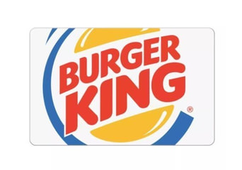 Burger King Card Gift USD US $5 Prepaid