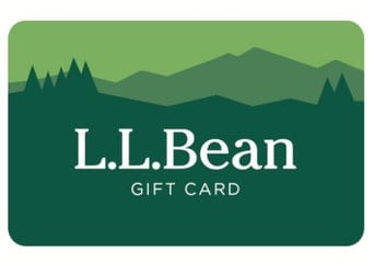 L.L.Bean Gift Card USD US $38 Prepaid