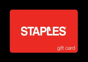 Staples Gift Card USD US $10 Prepaid