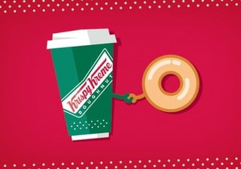 Krispy Kreme Gift Card USD US $3 Food