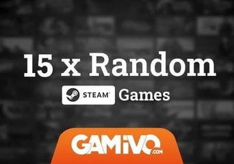 GAMIVO 15x Random Steam Games Global Steam