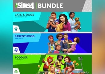 The Sims 4: Cats and Dogs + Parenthood + Toddler Stuff - Bundle DLC EN EU Xbox One Xbox Series