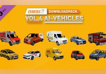 OMSI 2 - Downloadpack Vol. 4: KI-Fahrzeuge AI-Vehicles DLC Global Steam