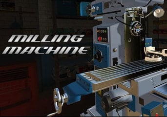 Milling Machine 3D Global Steam