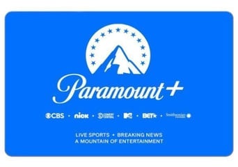 CBSi Paramount Plus Gift Card USD US $100 Prepaid