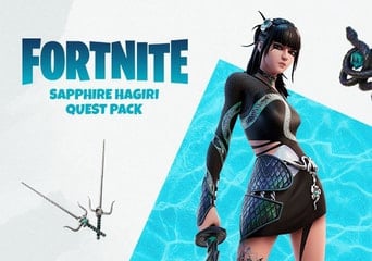 Fortnite - Sapphire Hagiri Quest Pack DLC EN Turkey Xbox One Xbox Series