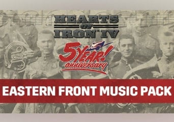 Hearts of Iron IV - Eastern Front Music Pack DLC EN/DE/FR/PL/PT/RU/ES Global Steam