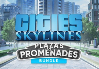 Cities: Skylines - Plazas & Promenades - Bundle DLC Global Steam