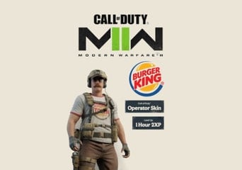 CoD Call of Duty: Modern Warfare 2 & 3 - Burger King Skin + 1 Hour 2XP DLC EN Global Official website
