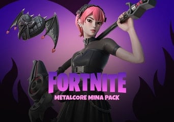 Fortnite - Metalcore Mina Pack DLC Argentina Xbox One/Series