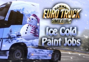Euro Truck Simulator 2 - Ice Cold Paint Jobs Pack DLC Global Steam