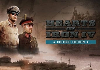 Hearts of Iron IV Colonel Edition EN/DE/FR/PL/JA/PT/RU/ES Global Steam