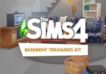 The Sims 4: Basement Treasures Kit DLC Global EA App