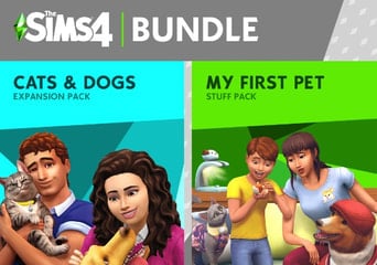 The Sims 4: Cats and Dogs + My First Pet Stuff - Bundle DLC EU Xbox One Xbox Series