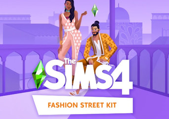 The Sims 4: Fashion Street Kit DLC Global EA App