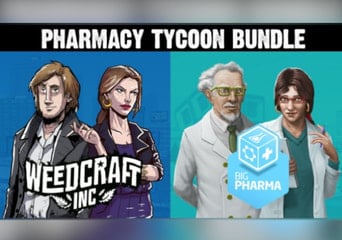 Weedcraft Inc + Big Pharma - Pharmacy Tycoon Bundle EN EU Xbox One Xbox Series