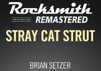 Rocksmith 2014 - Brian Setzer - Stray Cat Strut DLC Remastered Edition EN EU Xbox One Xbox Series