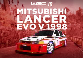WRC 10: FIA World Rally Championship - Mitsubishi Lancer Evo V 1998 DLC Global Steam