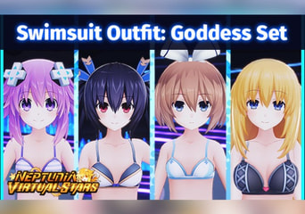 Neptunia Virtual Stars - Swimsuit Outfit: Goddess Set DLC EN Global Steam