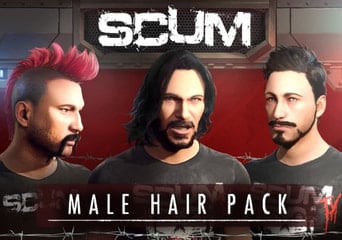 SCUM - Male Hair Pack DLC Global Steam